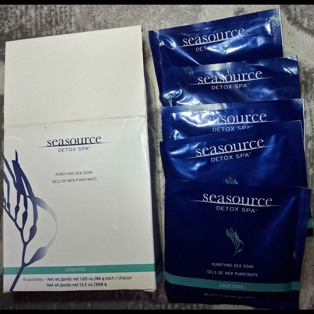 Arbonne Seasource Detox Spa Sea Soak Packets
